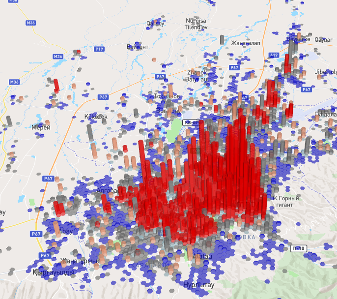 Preview of Clusters of Almaty Agglomeration