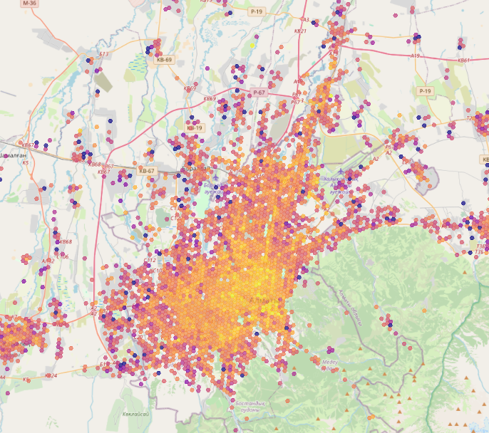 Preview of Clusters of Almaty Agglomeration